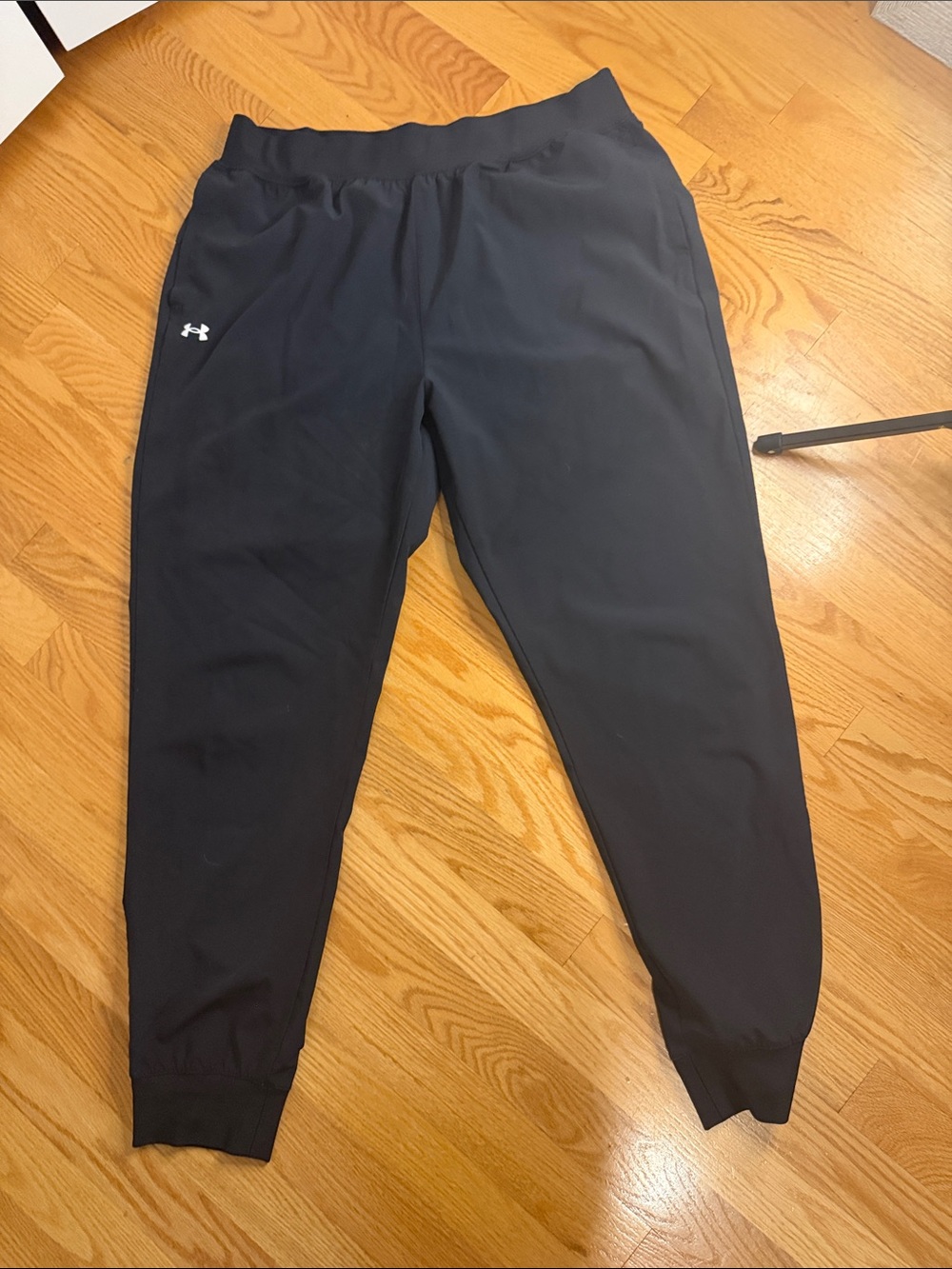 Under Armour Black womens Jogger Sweatpants with Logo